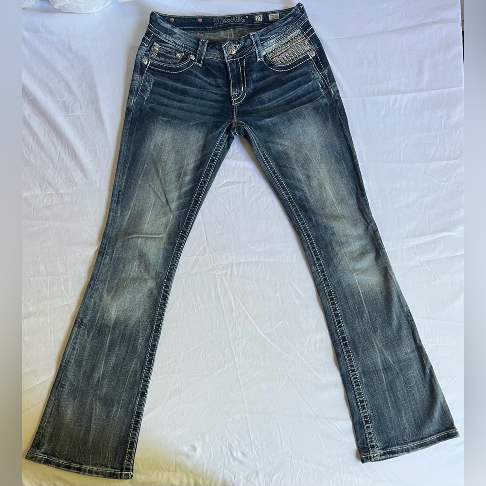 Miss Me Boot Cut Jeans Size 27